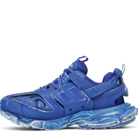 Balenciaga tracks faded blue